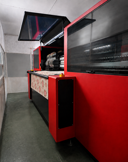 Digital Textile Printing Setup