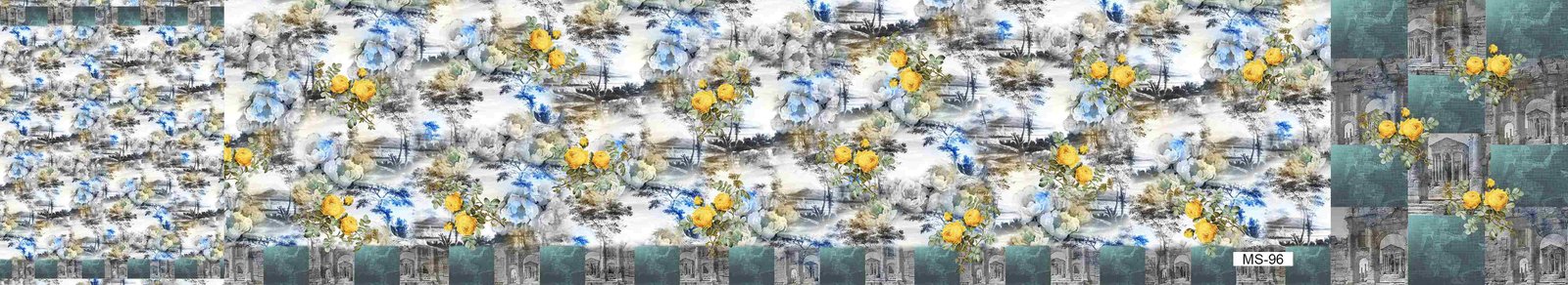 Digital Printing Saree Design 1