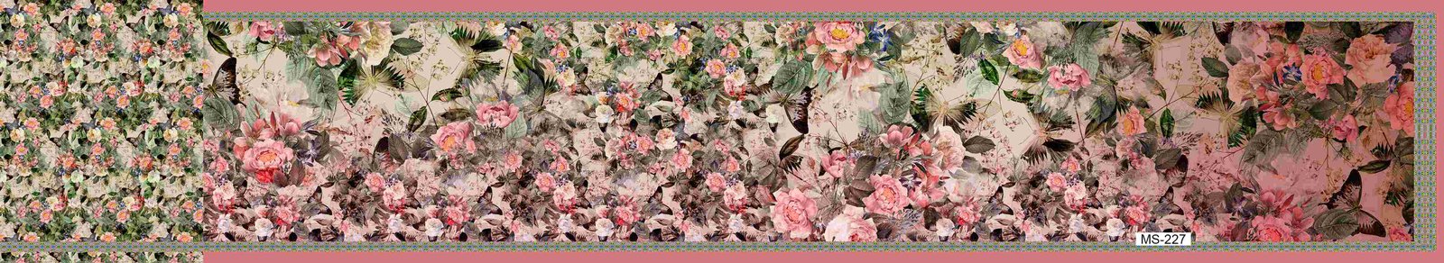 Digital Printing Saree Design 10