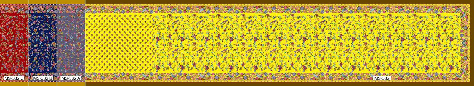 Digital Printing Saree Design 6