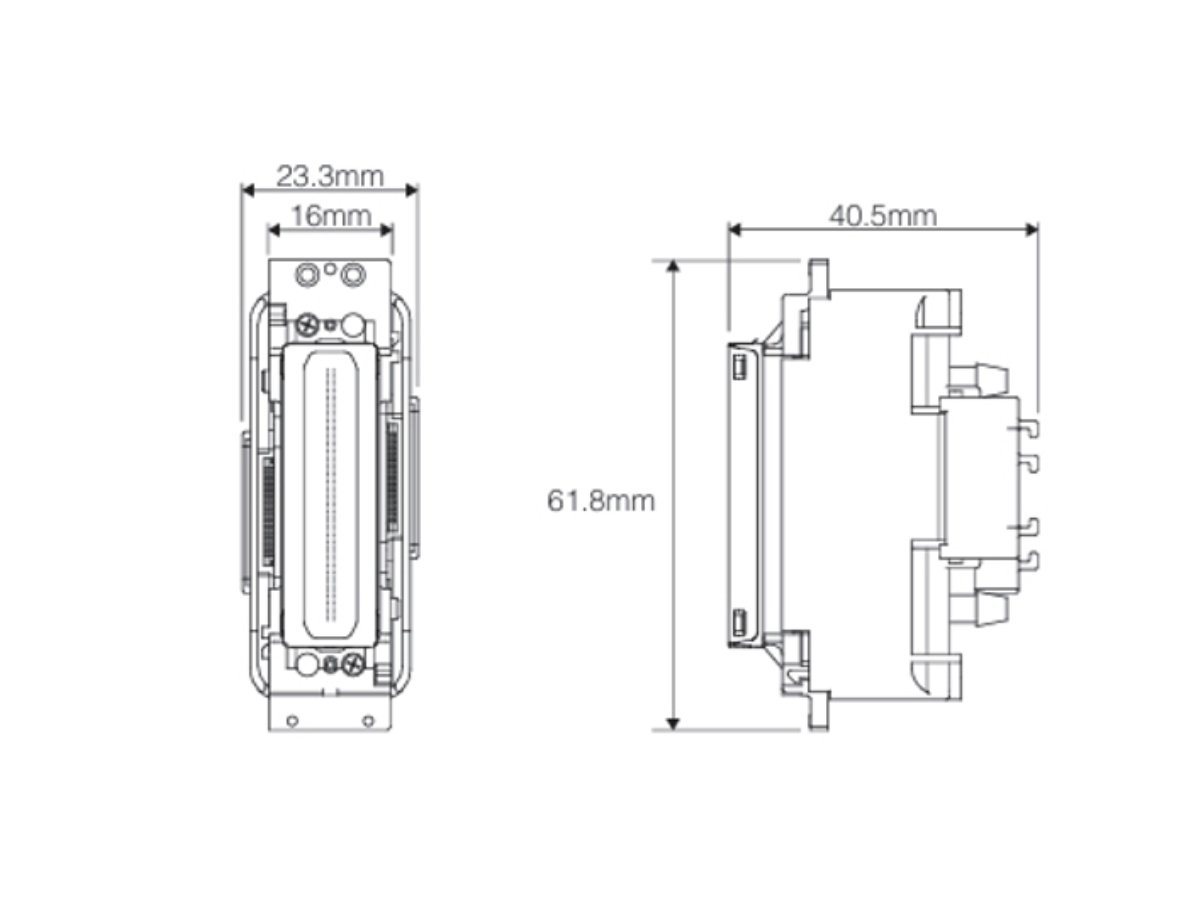 GH2220 External Dimensions Diagram